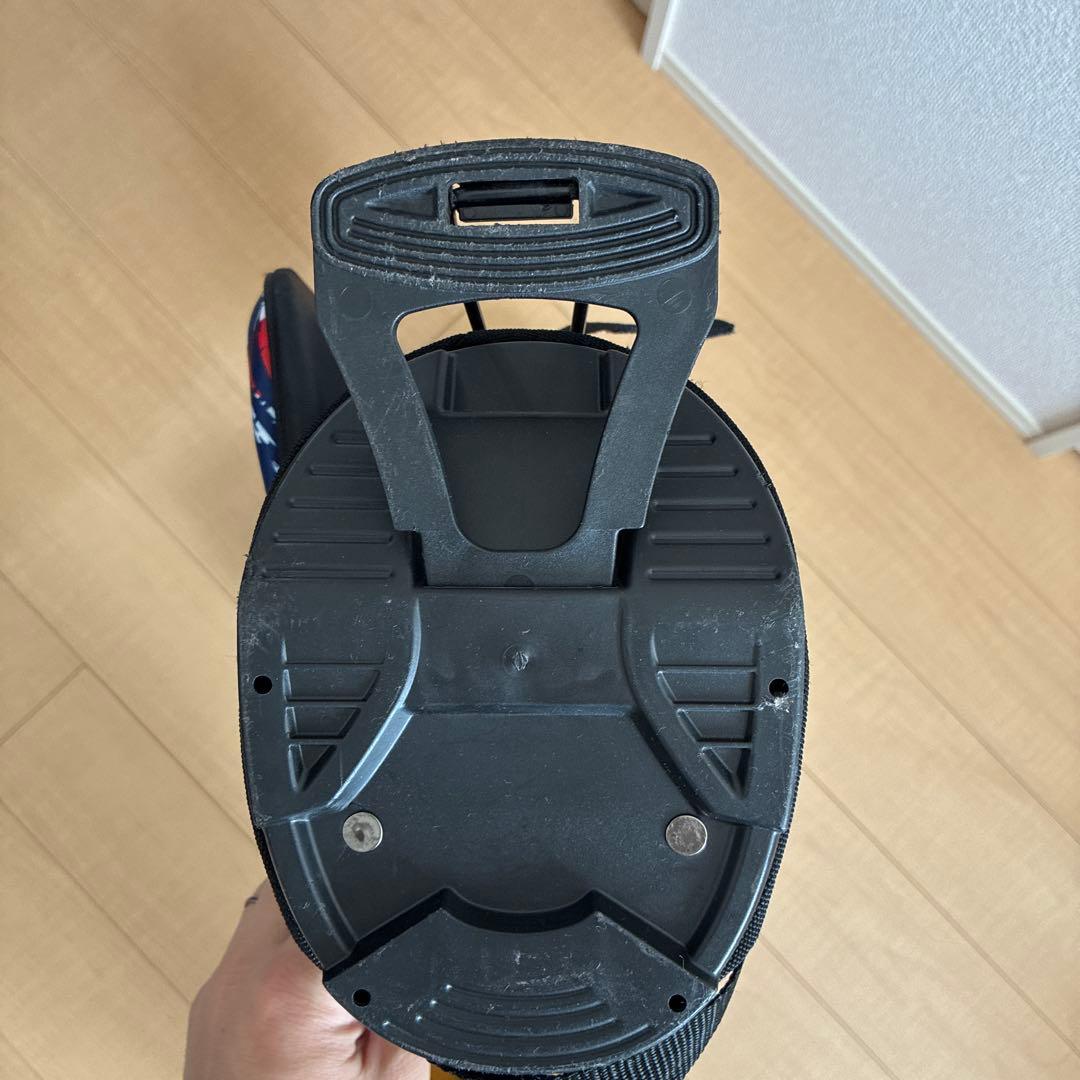 LOUDMOUTH軽量スタンドキャディバック　赤青白ストライプ