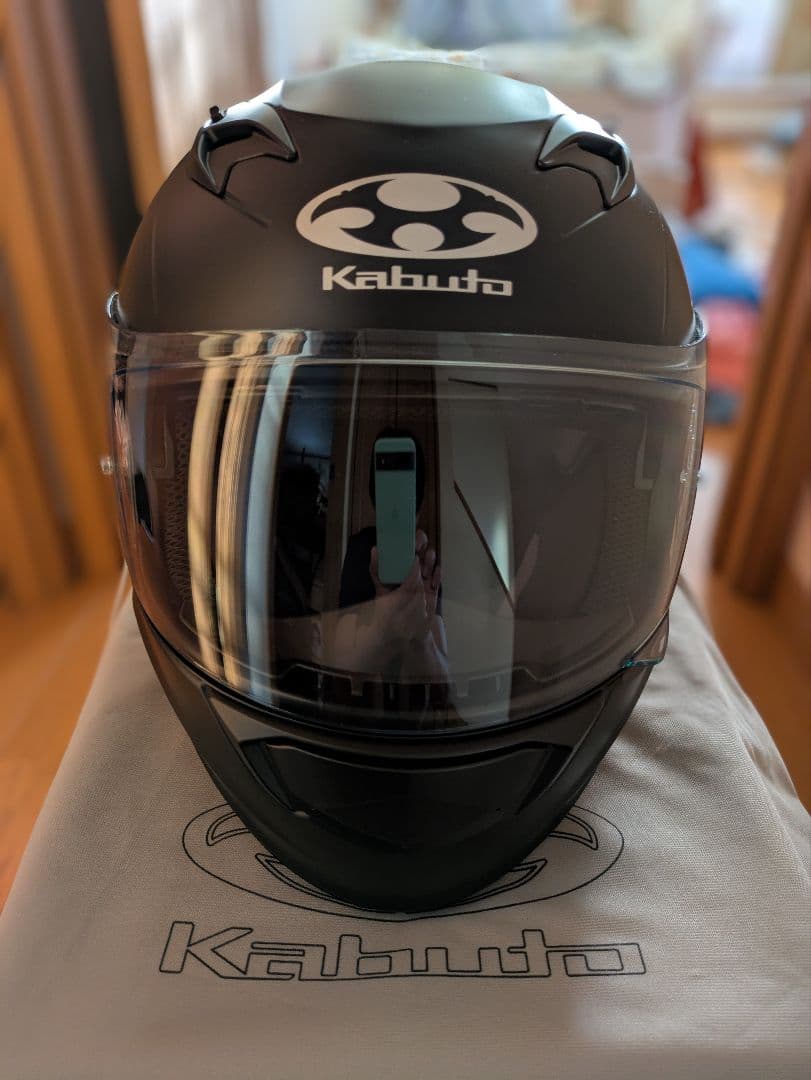 Kabuto KAMUI-Ⅲ フルフェイスヘルメット L フラットブラック