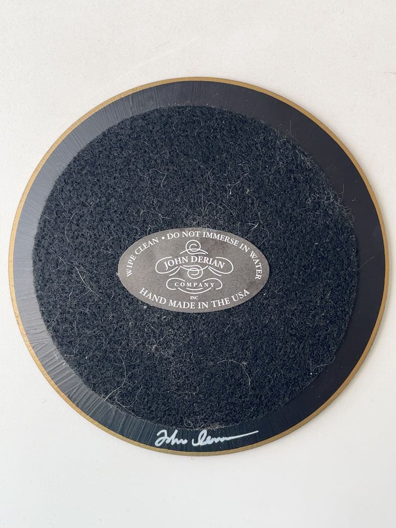 美品　ジョンデリアン　デコパージュプレート　1点