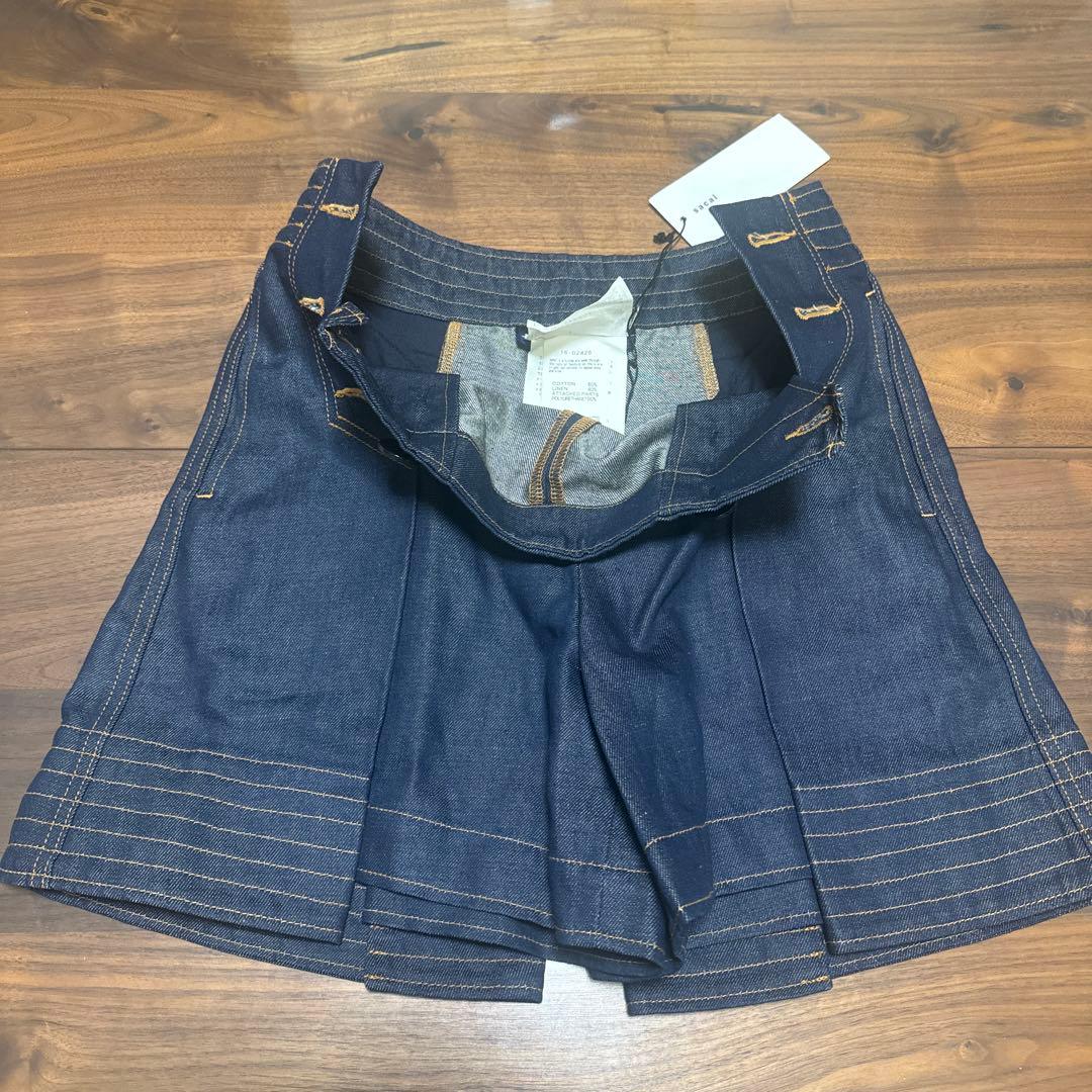 デニムショートパンツ 16-02425 sacai