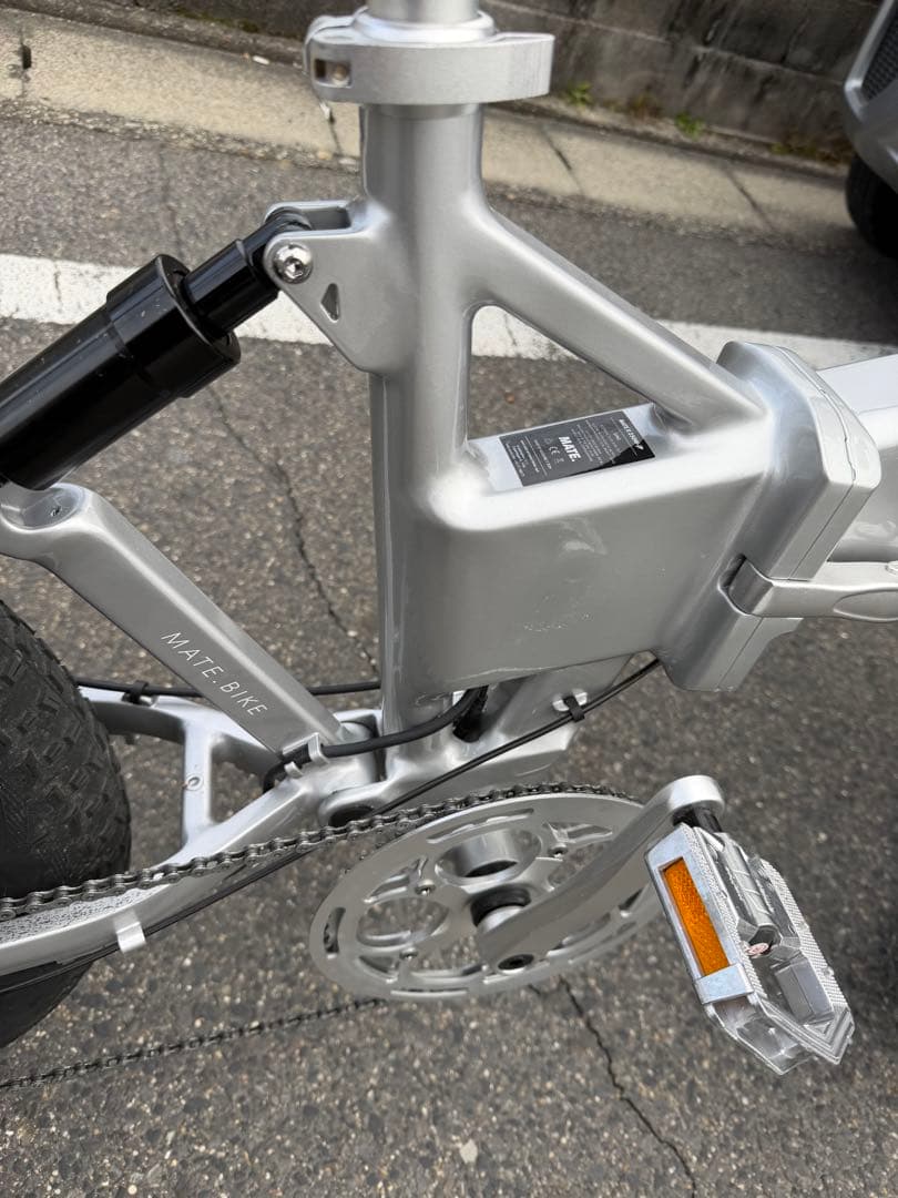 MATE X 250 MATEBAIKEほぼ新品　新発売カラー　シルバー