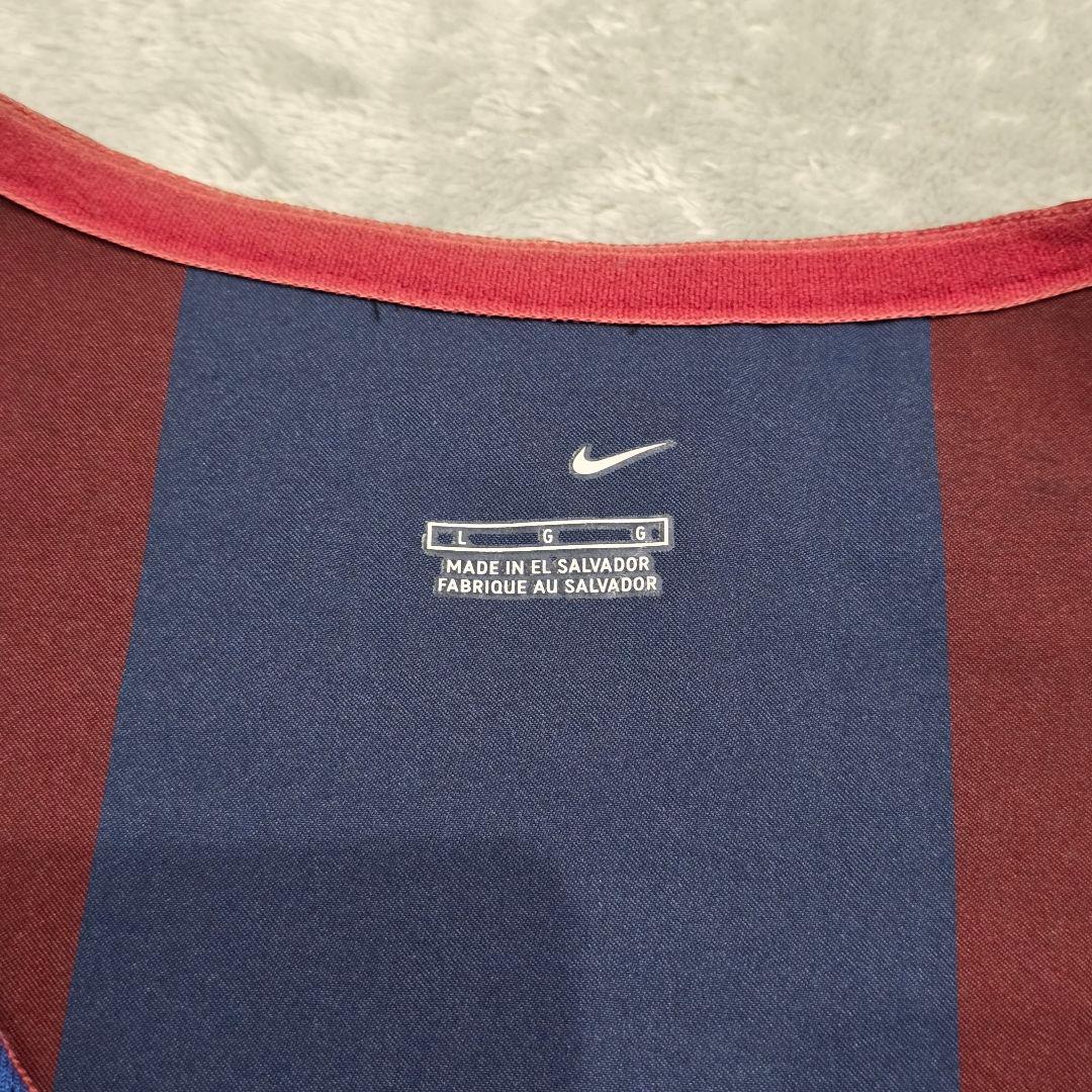 バルセロナ　04-05　ユニフォーム　L　NIKE　ナイキ　ストライプ