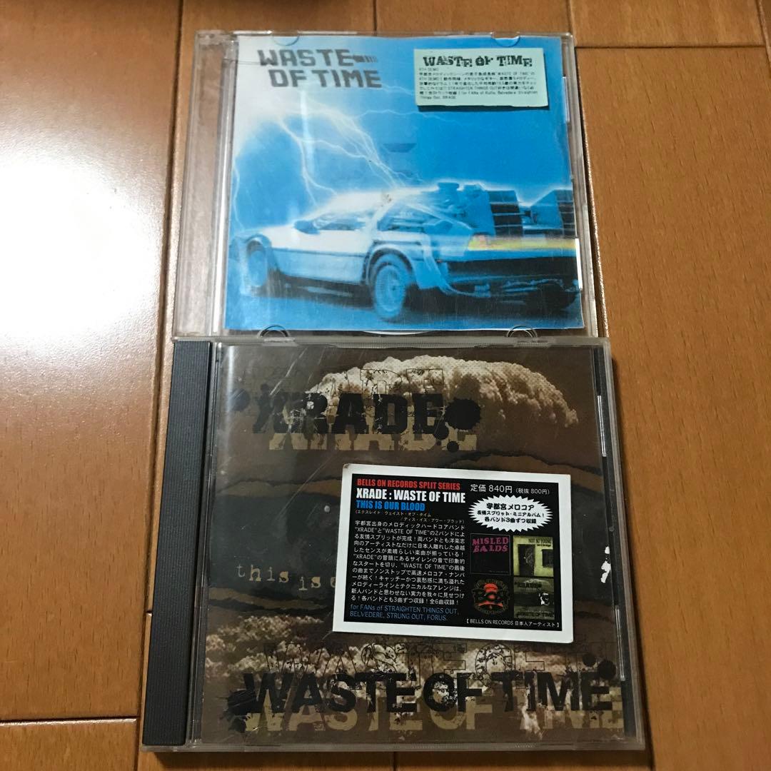 WASTE OF TIME 、XRADE demo CDセット