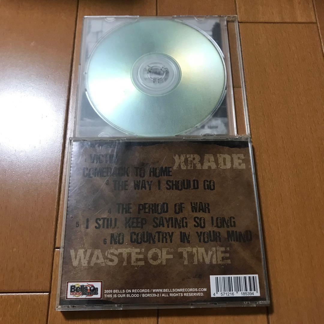 WASTE OF TIME 、XRADE demo CDセット