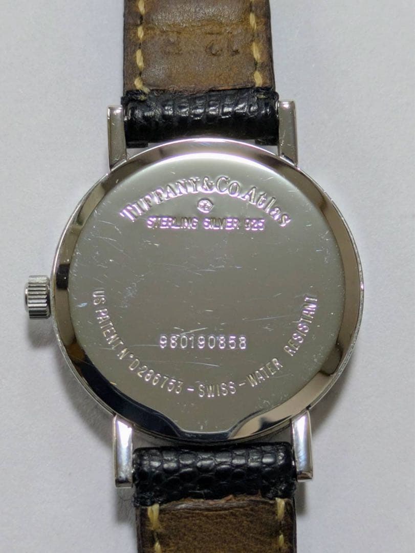【電池新品】TIFFANY&Co. アトラス腕時計 レディース925