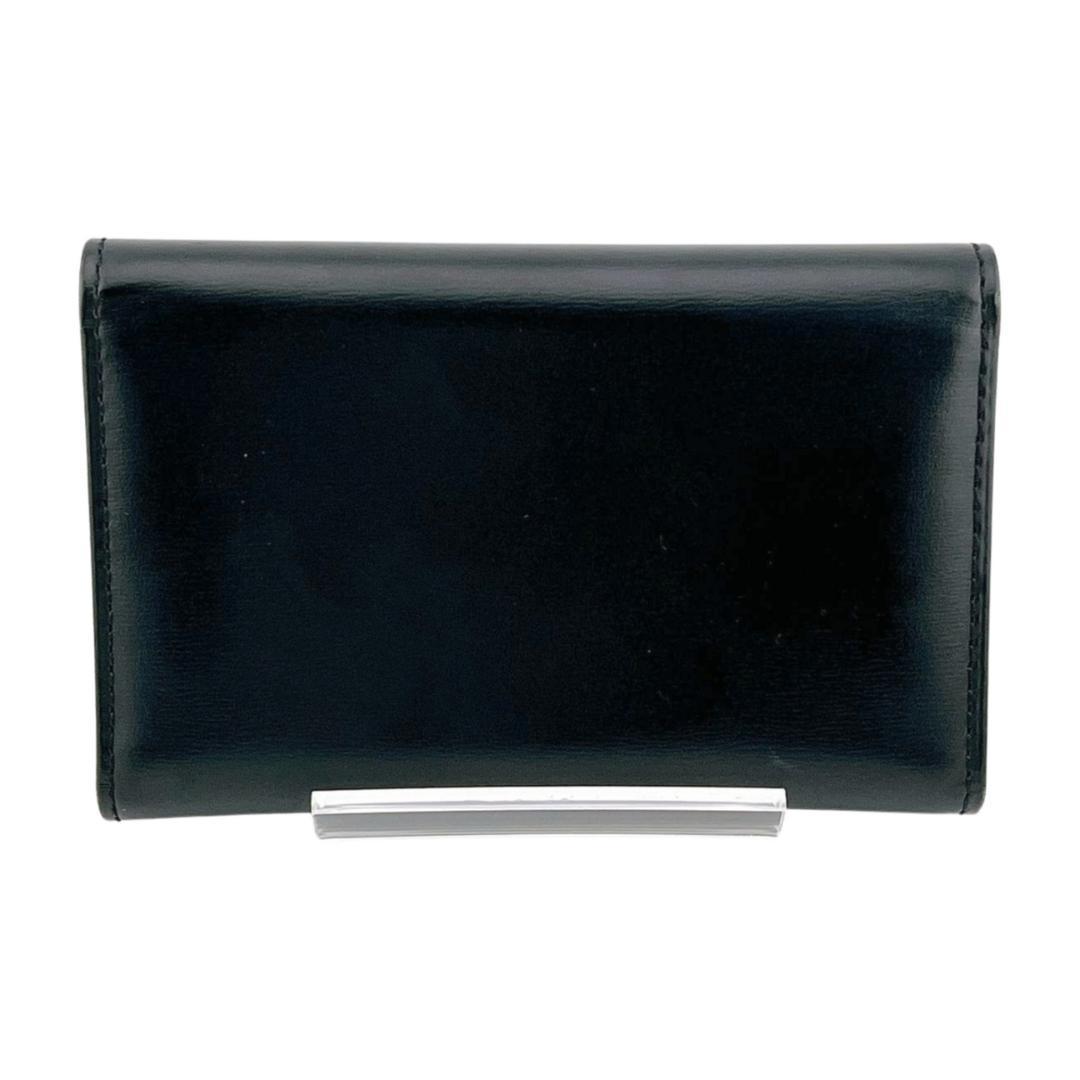 カルティエ パシャライン 6連 キーケース 鍵入れ ブラック系 シルバー金具