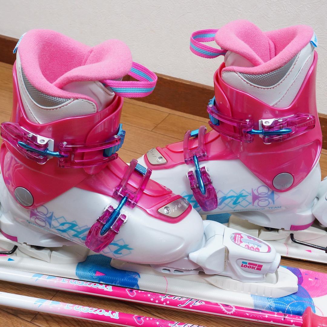 メンテ済 116cm 靴21cm DYNASTAR スキーセット (120