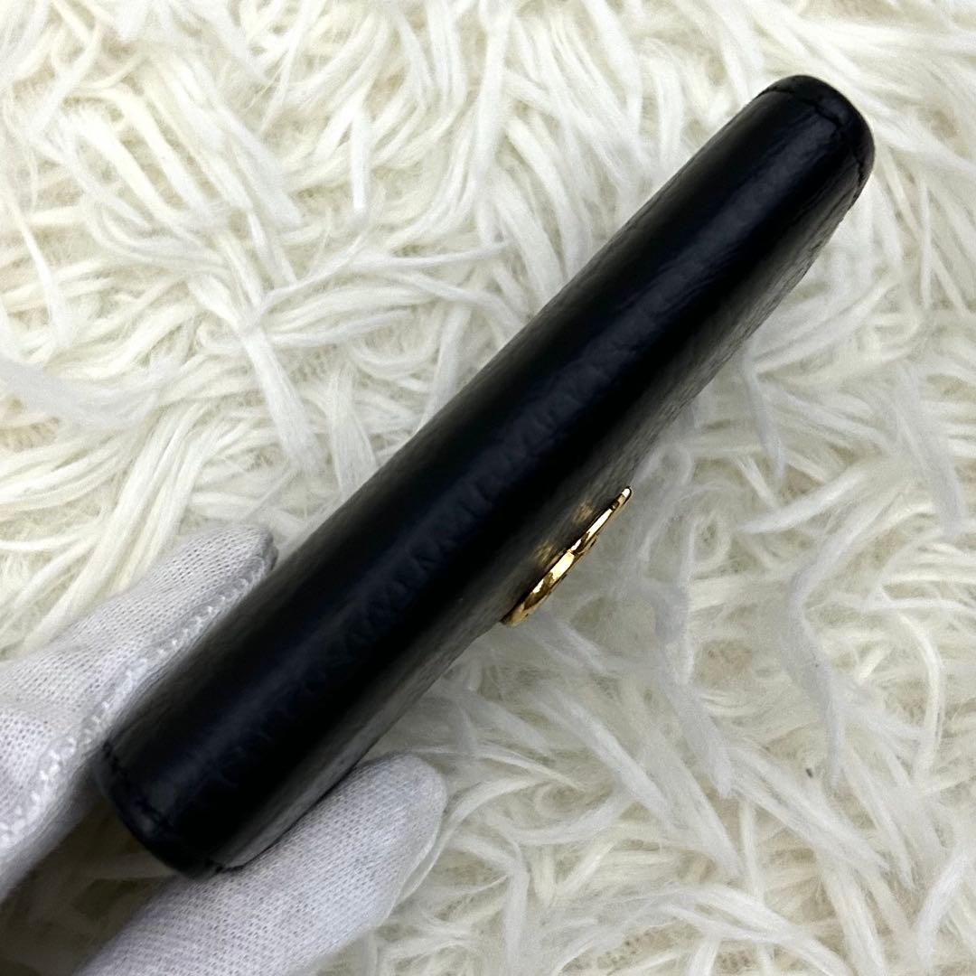 【美品】GUCCI グッチ GGマーモント レザー 6連 キーケース 鍵入れ