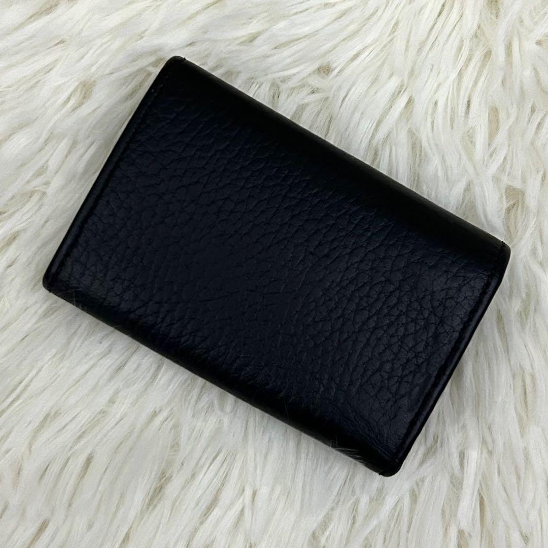 【美品】GUCCI グッチ GGマーモント レザー 6連 キーケース 鍵入れ