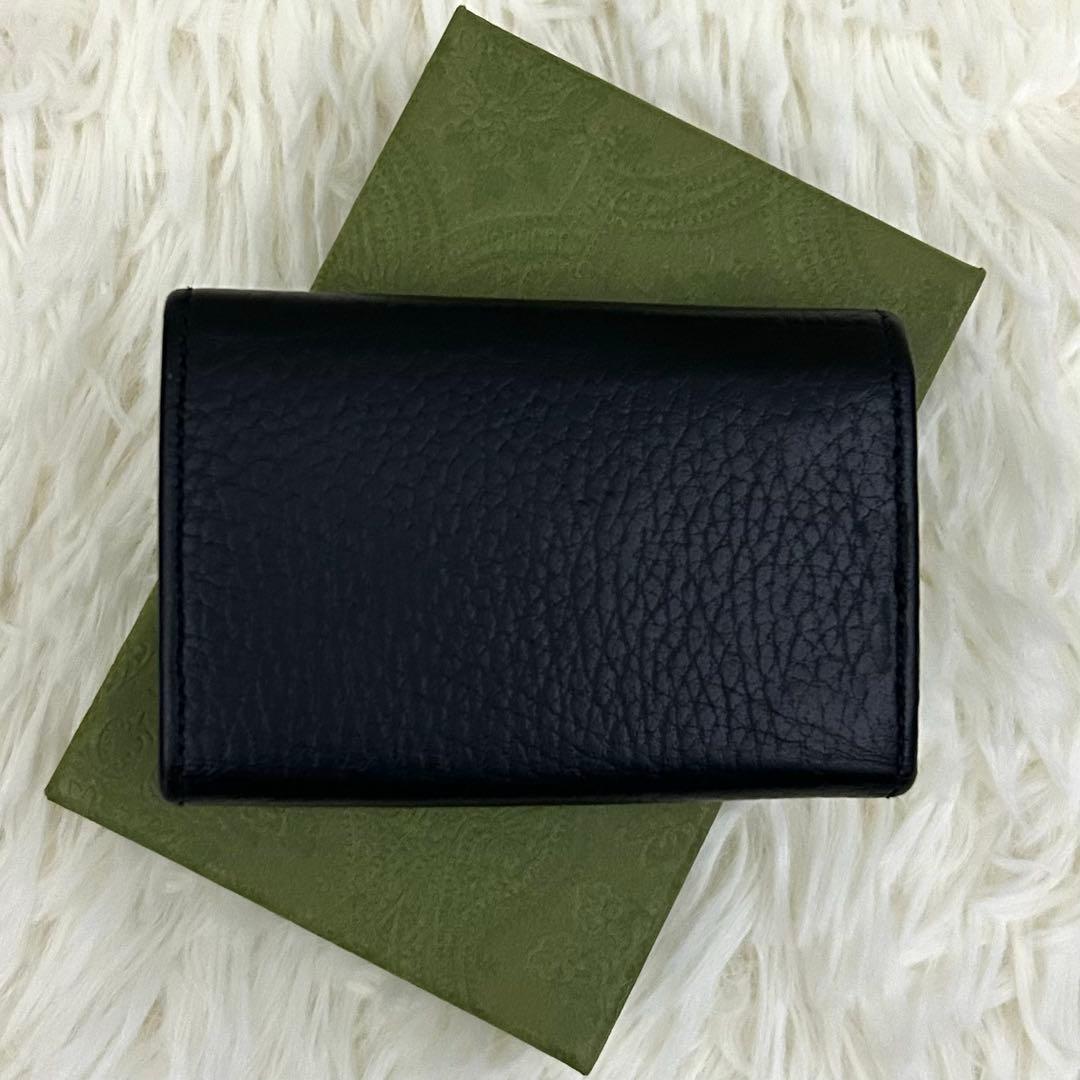 【美品】GUCCI グッチ GGマーモント レザー 6連 キーケース 鍵入れ