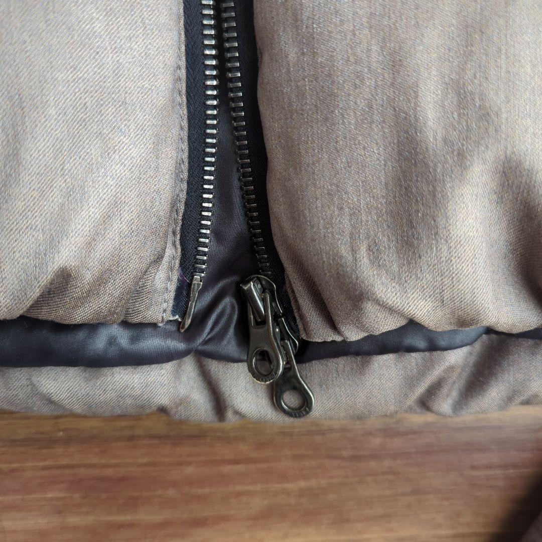 DUVETICA フード付きダウンベスト 42 ブラウン