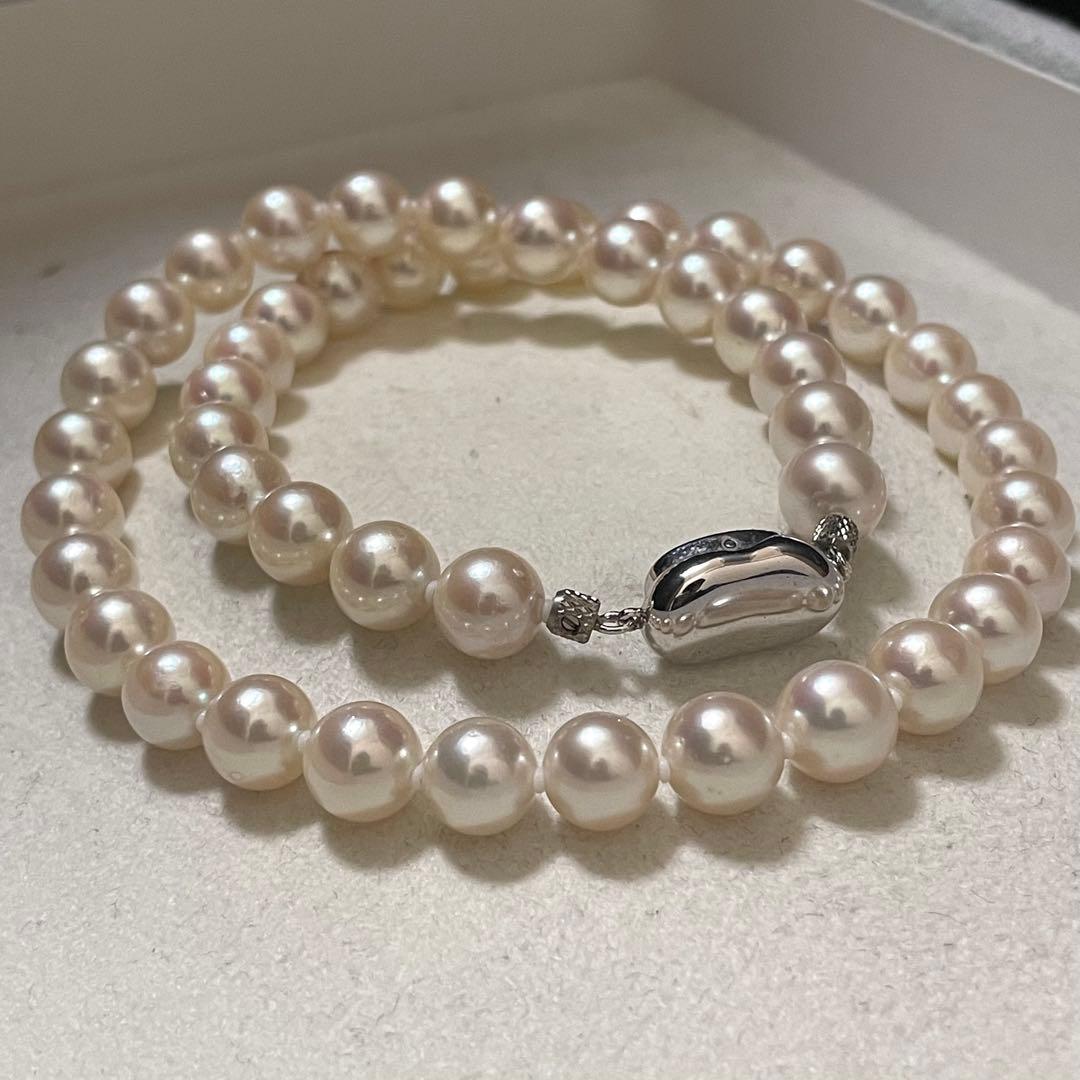 【超大珠✨テリ強】 あこや本真珠 ネックレス イヤリング リング セット パール