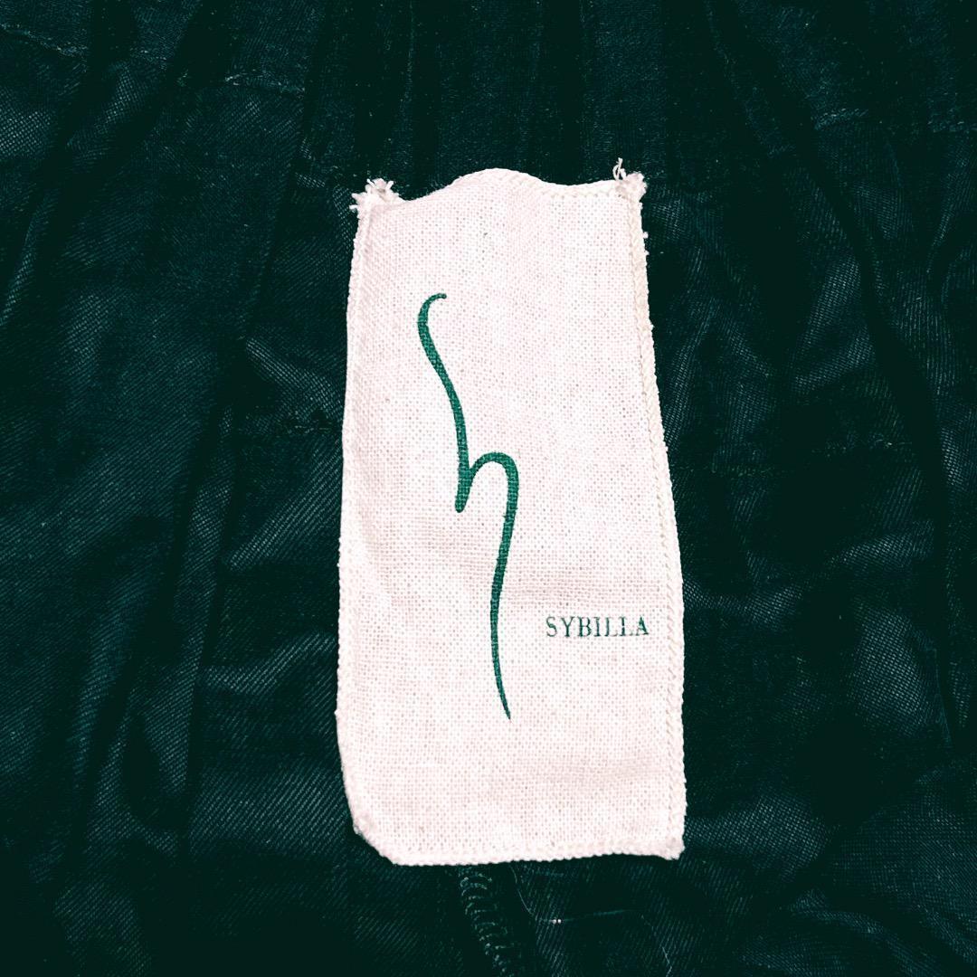 【美品】エスバイシビラ　２way オールインワン リボン付き　ブラック