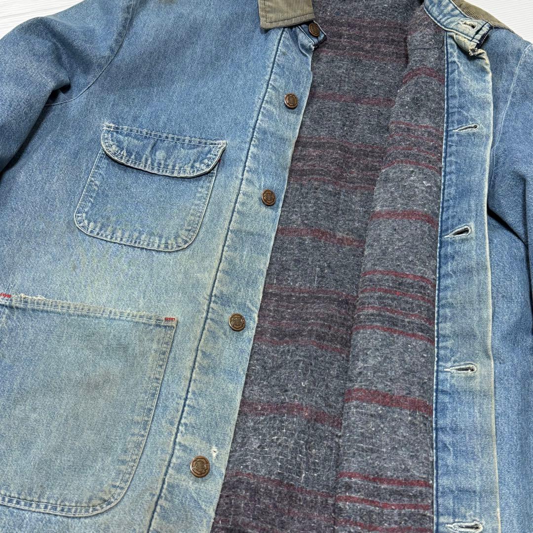 ビッグ ベン ブランケット ライナー デニム カバーオール Usa製 70s