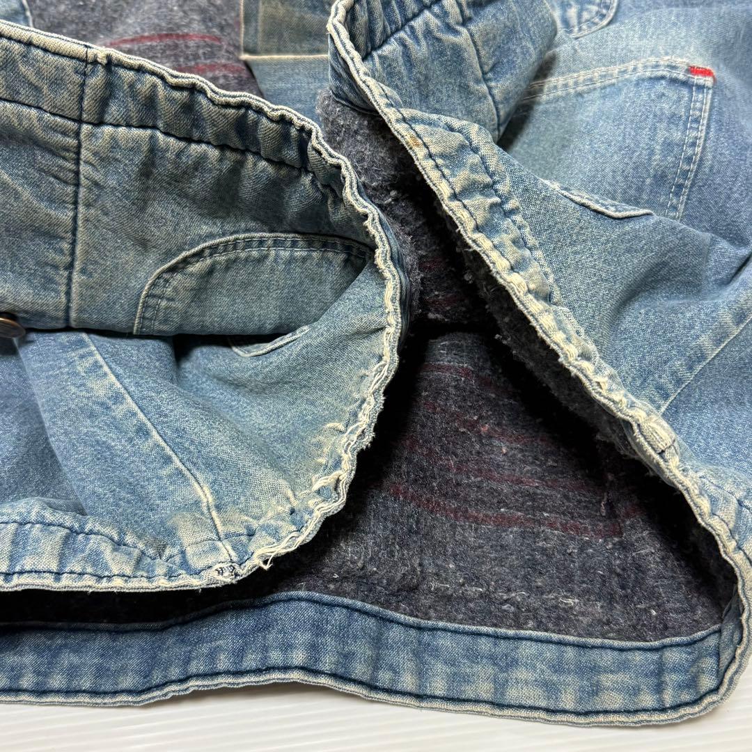 ビッグ ベン ブランケット ライナー デニム カバーオール Usa製 70s