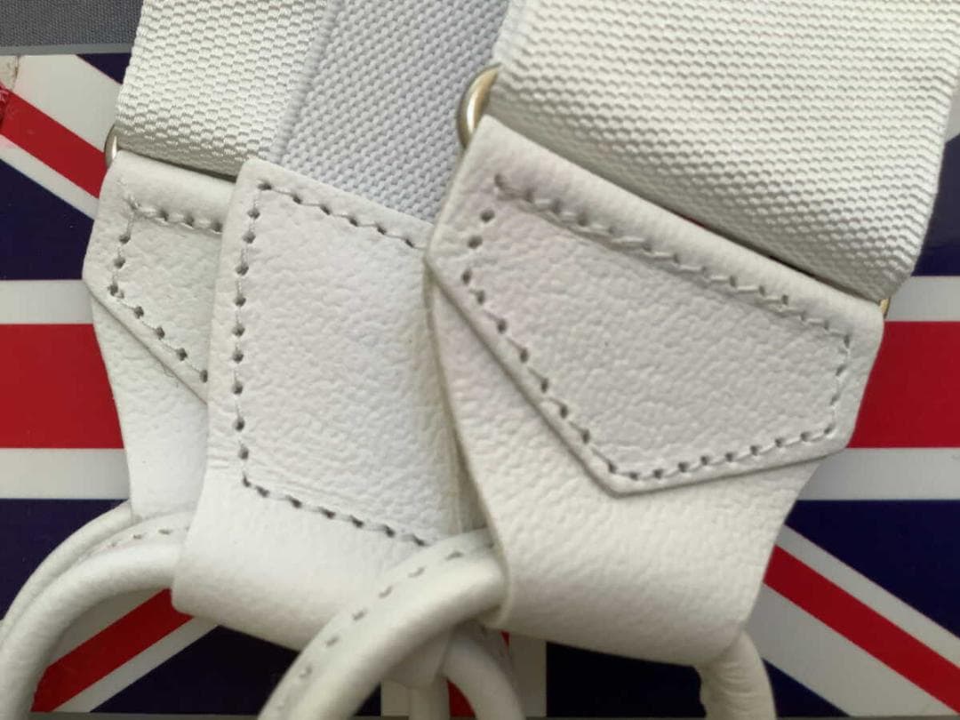 サスペンダー英国製アルバートサーストン6ボタン留上級バラシャWTSL B156