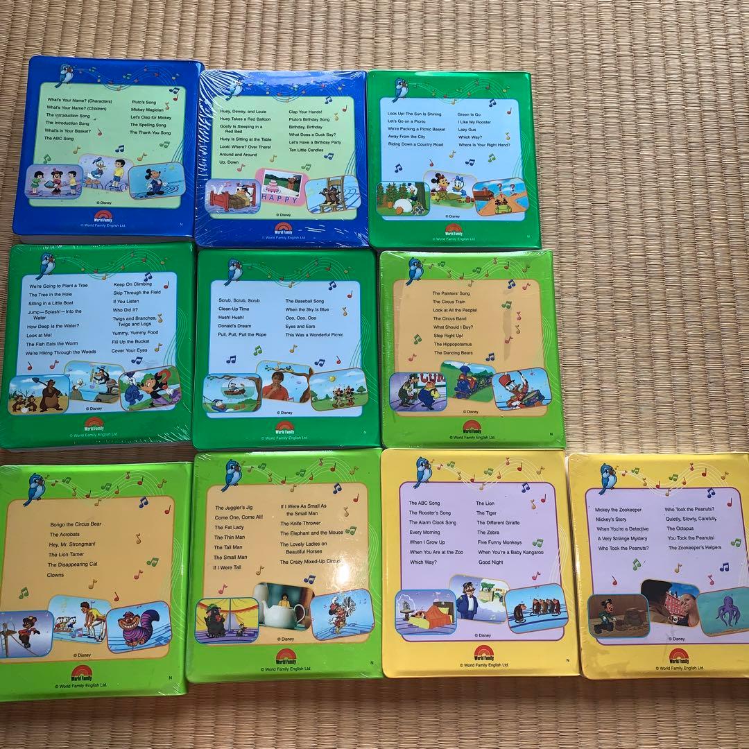 Disney Sing Along DVD セット 1-11