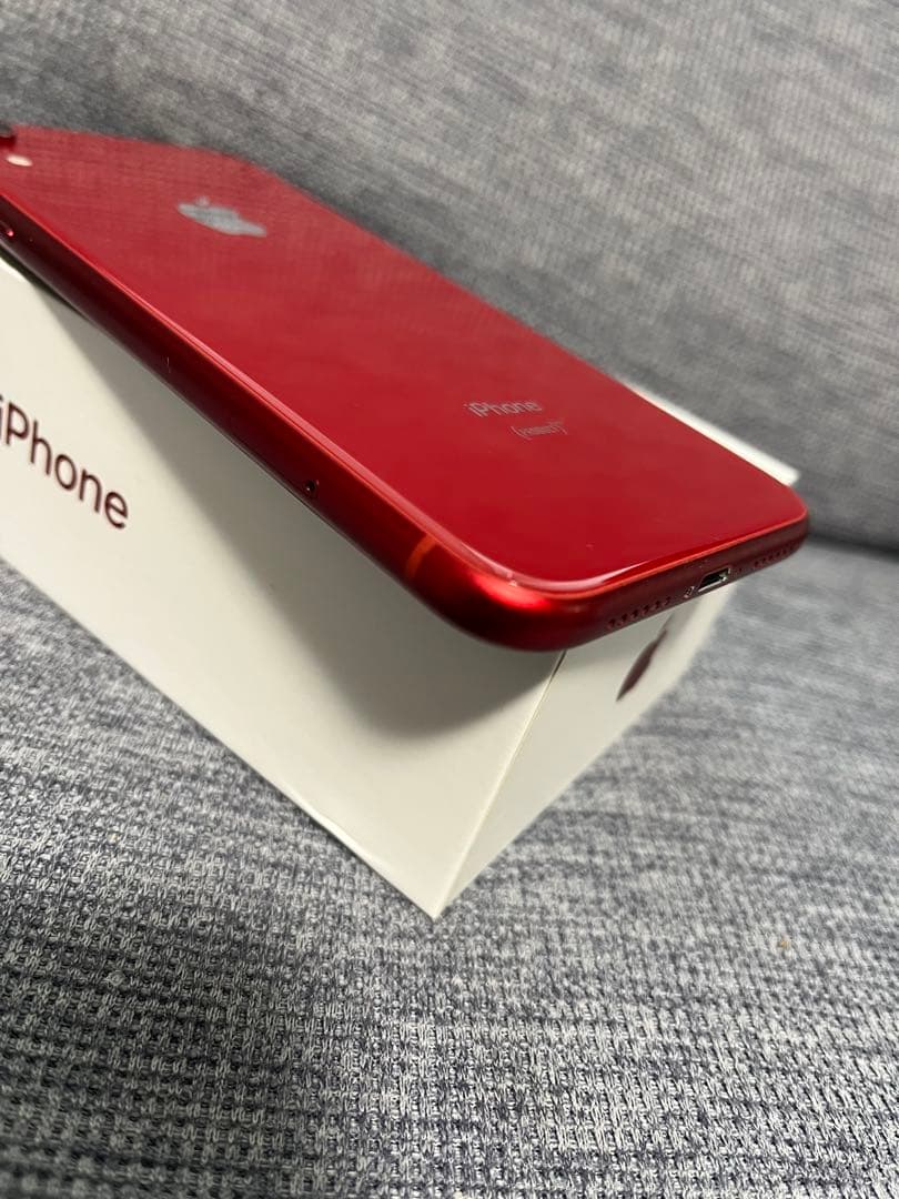 美品 iPhone XR 128GB 本体 (PRODUCT RED)