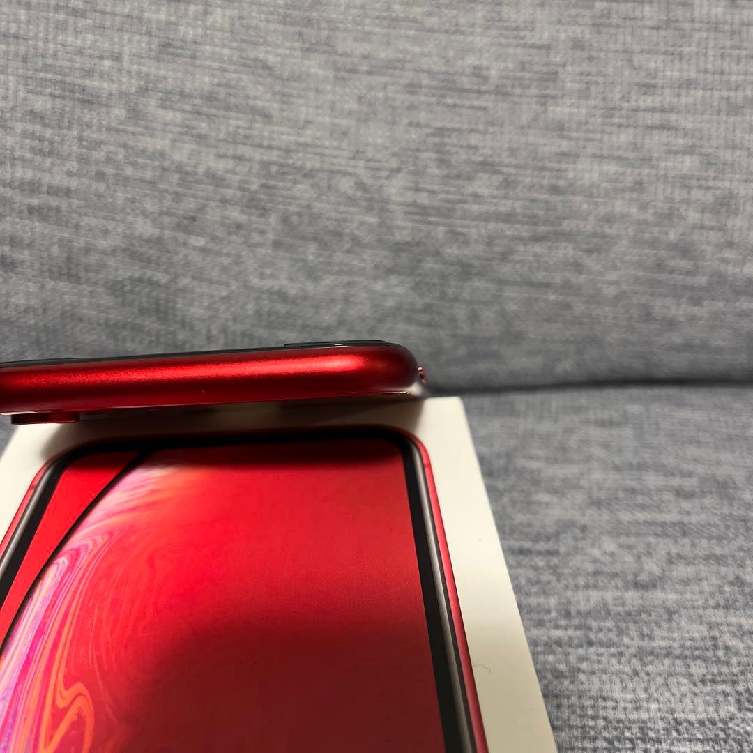 美品 iPhone XR 128GB 本体 (PRODUCT RED)