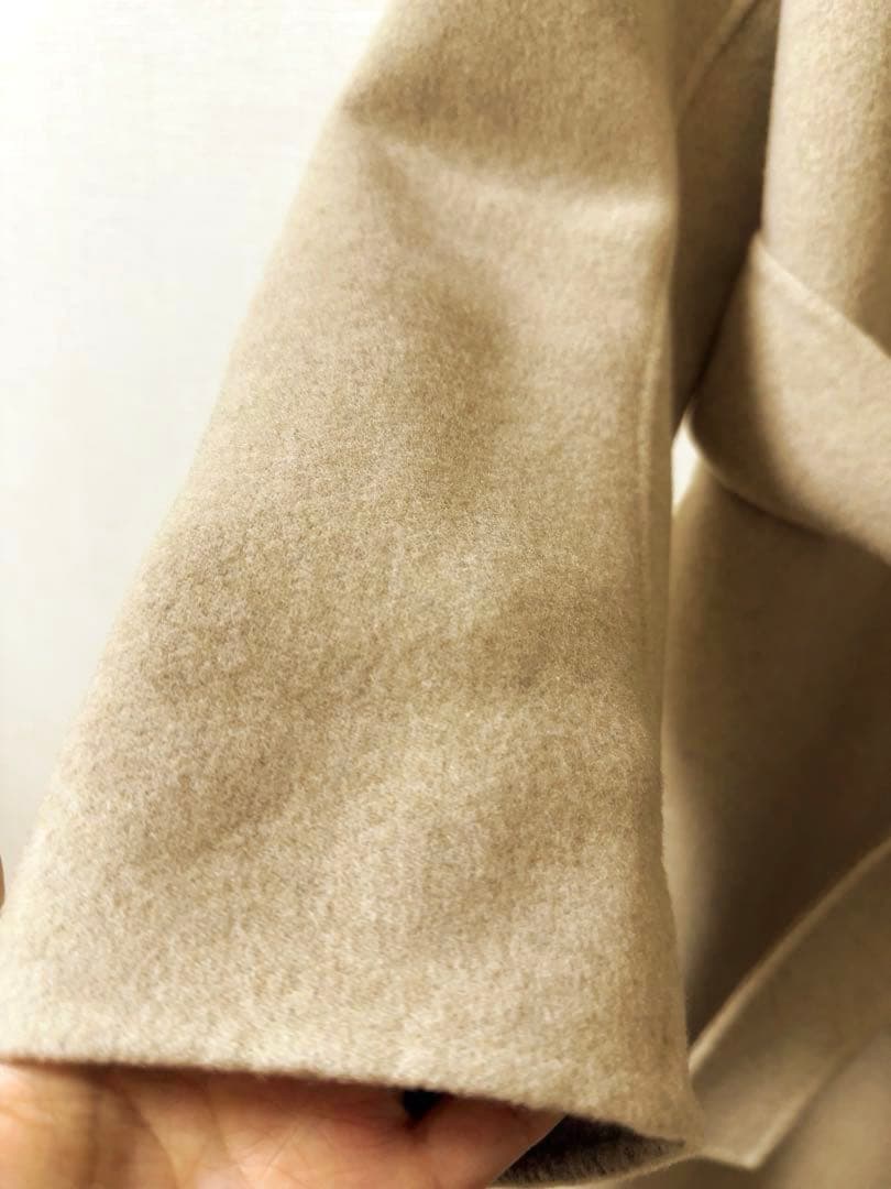 セオリーリュクス　カシミヤ混ダブルフェスコート #38 theory luxe