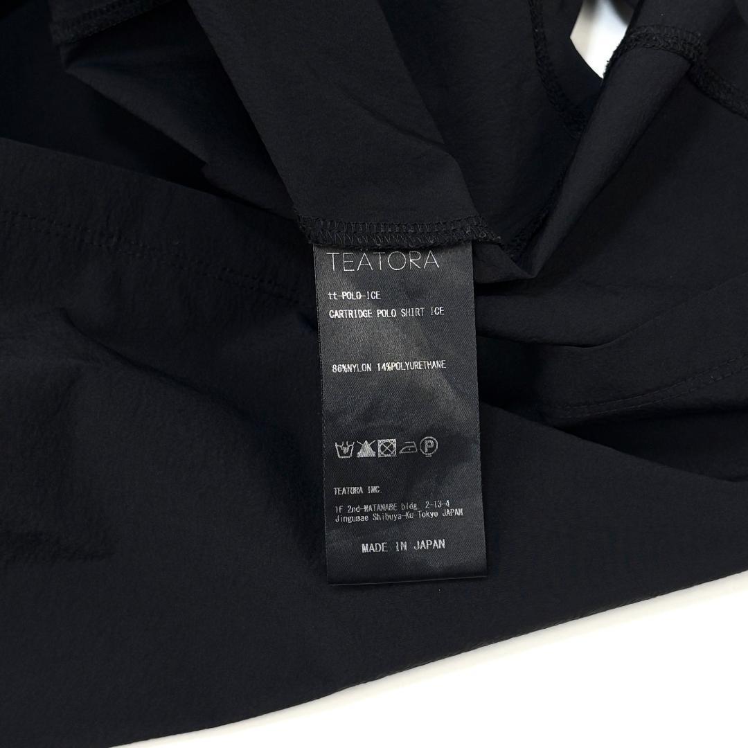 美品 TEATORA 20SS CARTRIDGE POLO SHIRT ICE