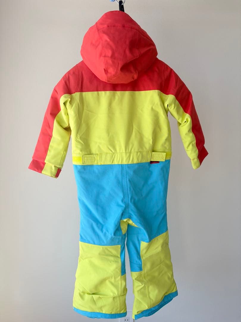 【美品】【BURTON】キッズ スノーウェア つなぎ 100cm