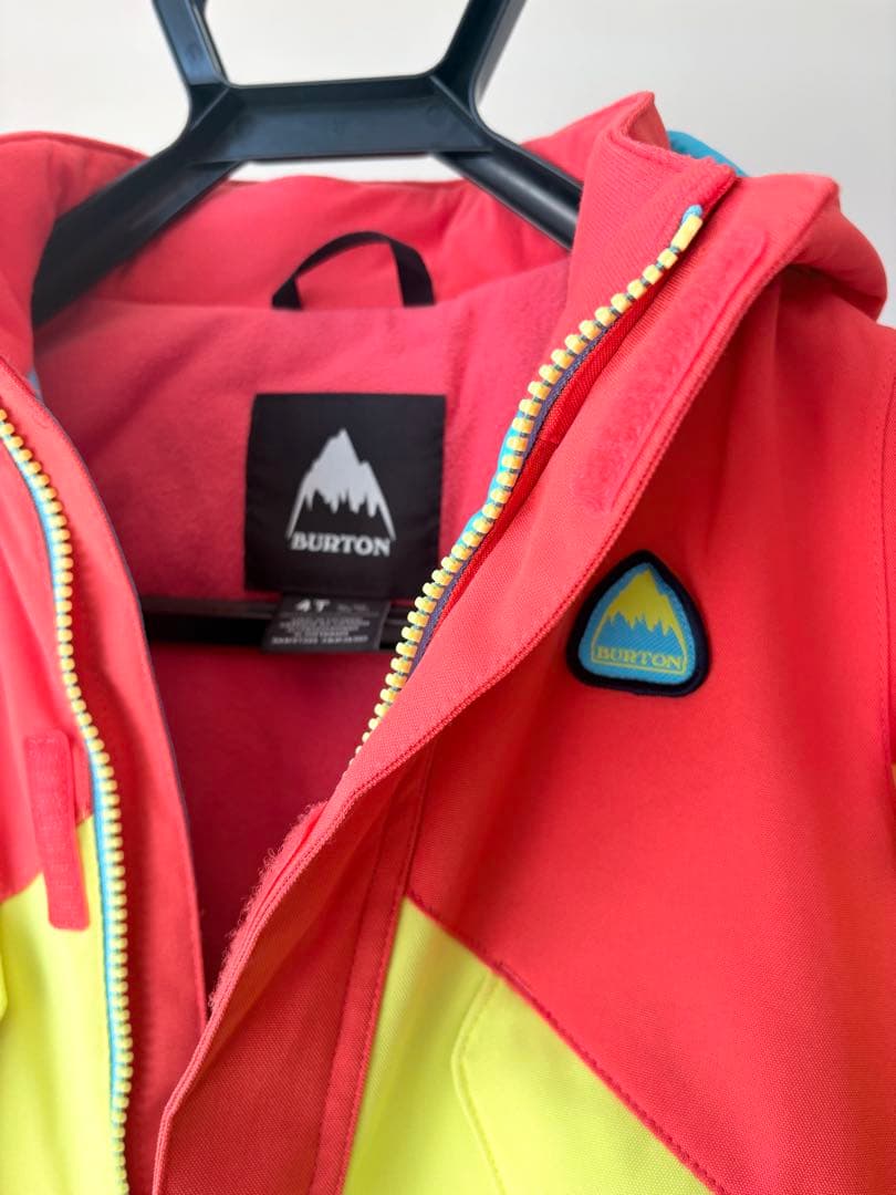 【美品】【BURTON】キッズ スノーウェア つなぎ 100cm