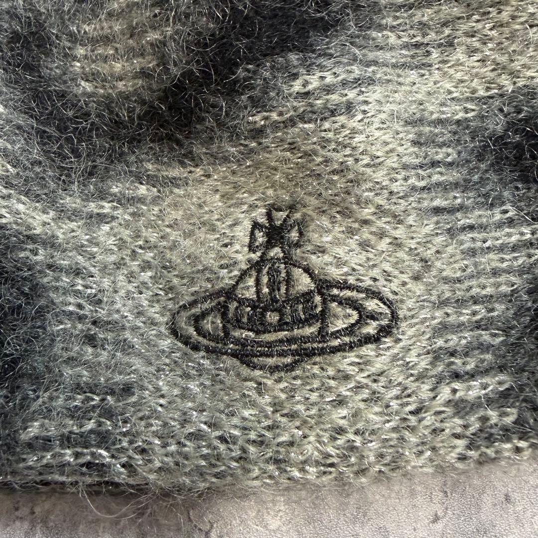 Vivienne Westwood　ベレー帽　ウール　モヘヤ　レオパード柄