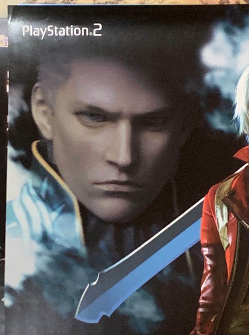 【B2・表面フチ痛み】 デビルメイクライ3 販促 非売品 ポスター