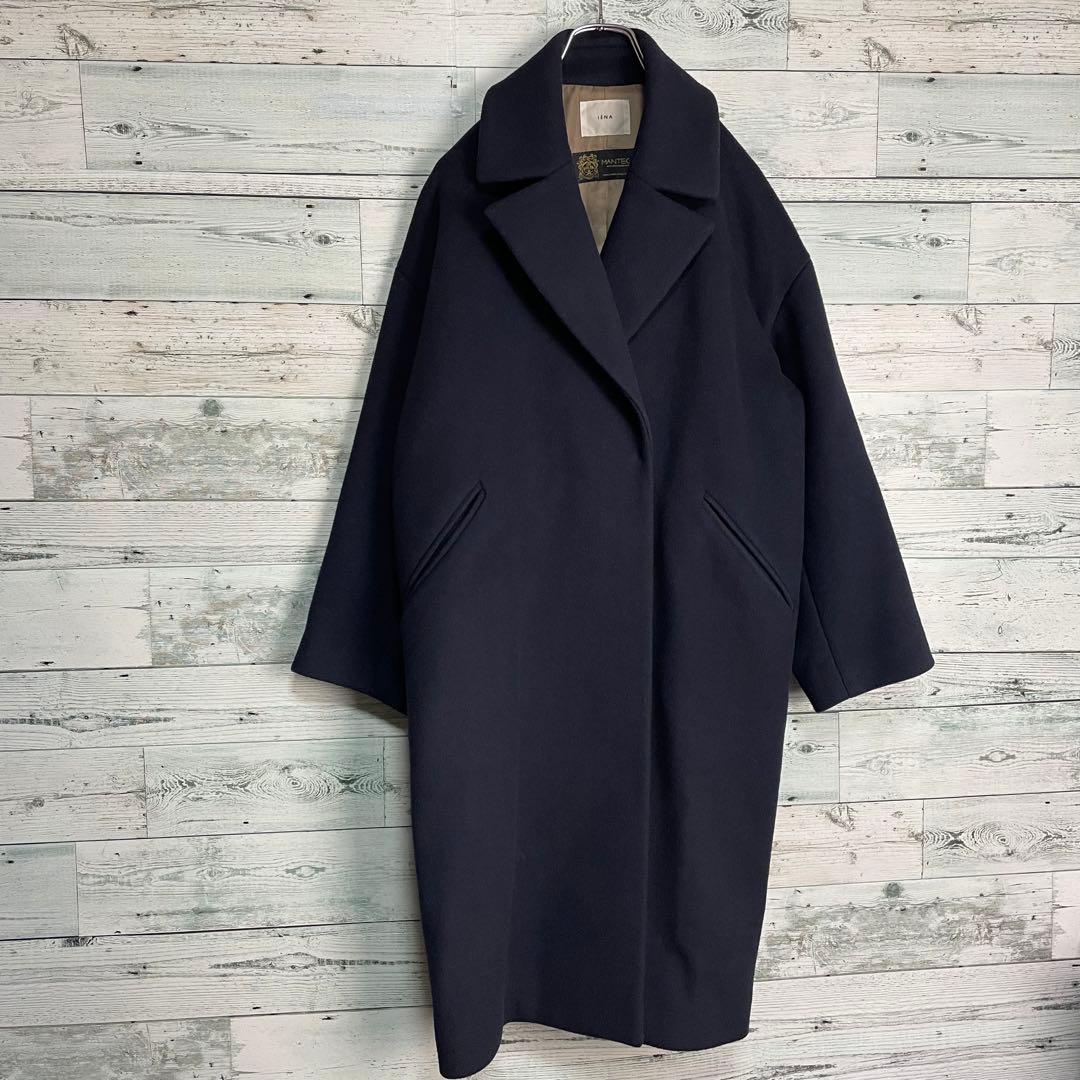 ☆美品☆イエナ×MANTECO社生地　オーバーチェスターコート　38サイズ