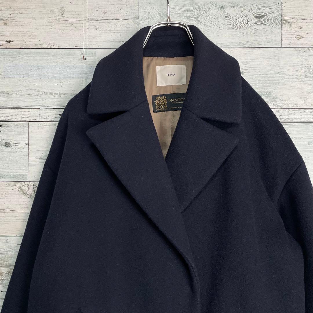 ☆美品☆イエナ×MANTECO社生地　オーバーチェスターコート　38サイズ