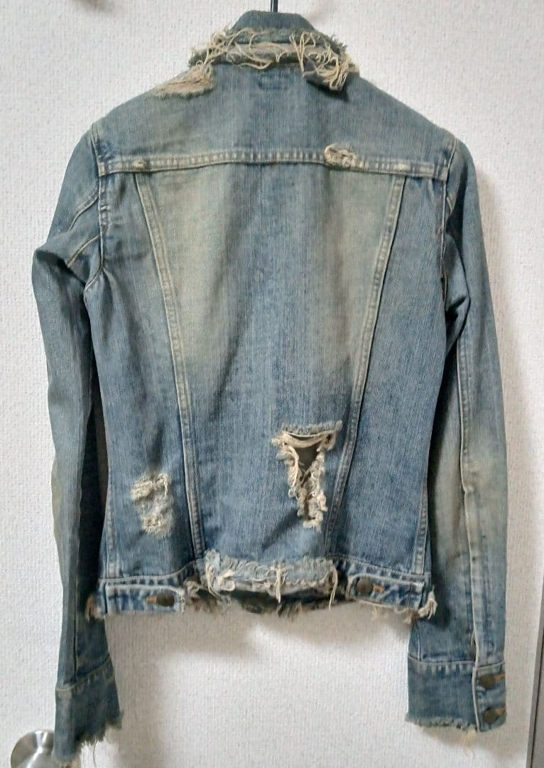 ルグランブルー　LGB 2wayハトメジップデニムジャケットGジャン