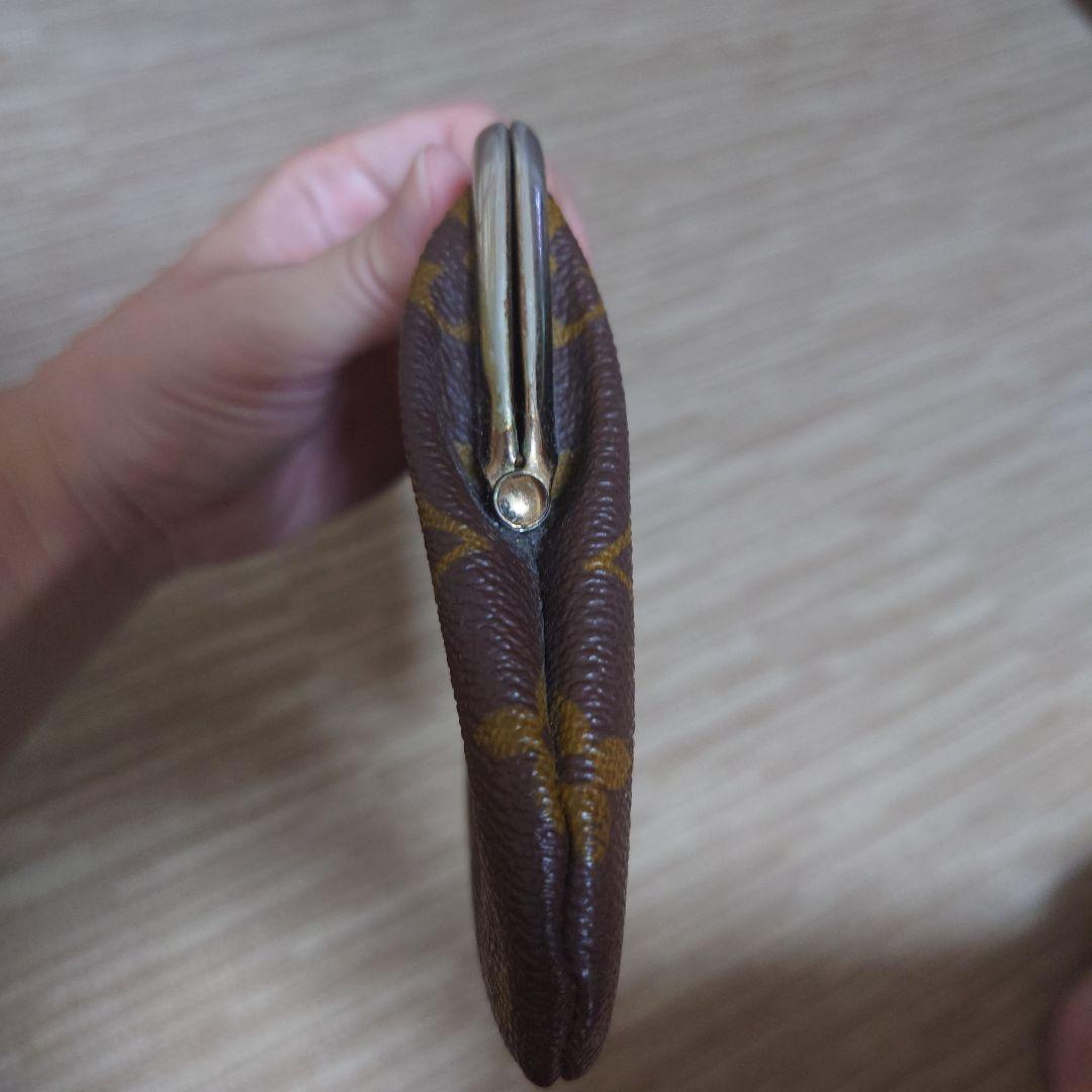 Louis Vuitton がま口ケース ブラウン