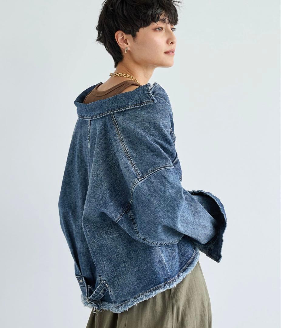 新品　バンヤードストーム　ショートワイドＧジャン　デニムジャケット¥19,800