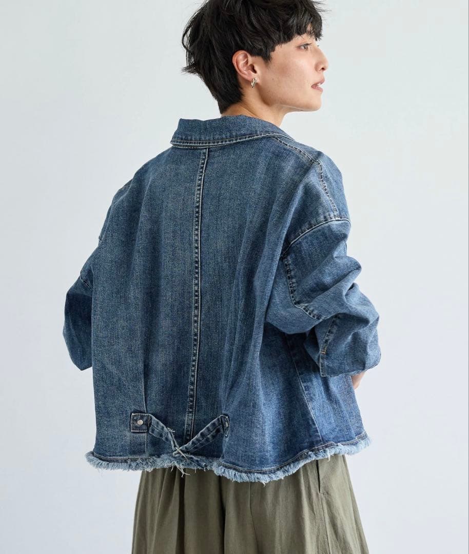 新品　バンヤードストーム　ショートワイドＧジャン　デニムジャケット¥19,800