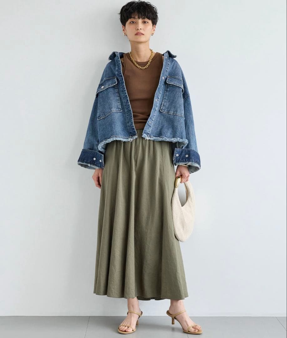 新品　バンヤードストーム　ショートワイドＧジャン　デニムジャケット¥19,800