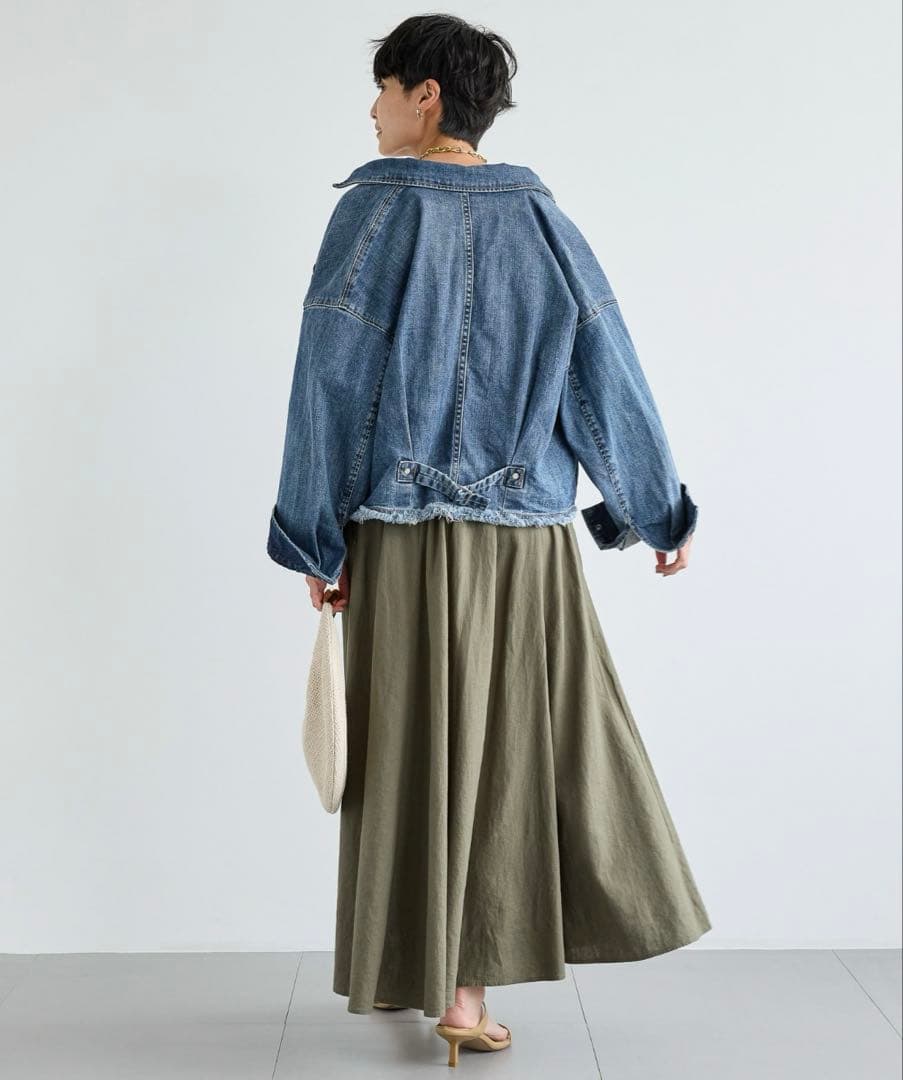 新品　バンヤードストーム　ショートワイドＧジャン　デニムジャケット¥19,800