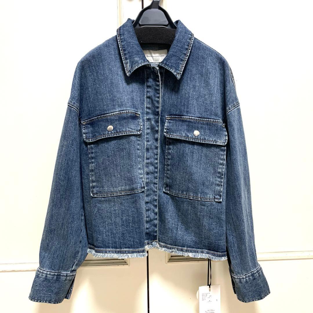 新品　バンヤードストーム　ショートワイドＧジャン　デニムジャケット¥19,800
