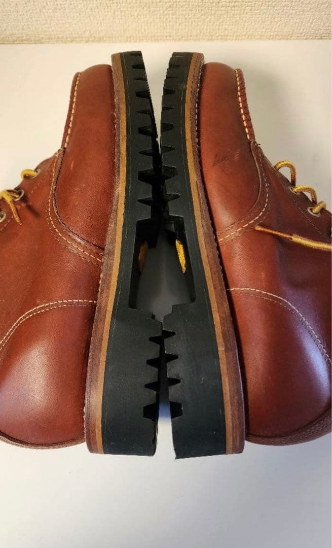 CHIPPEWA(チペワ) ワークブーツ モックトゥ 白タグ 90s