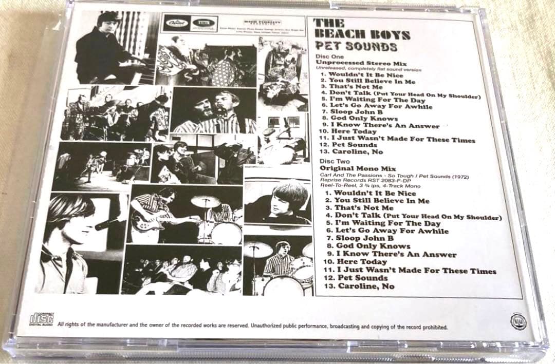 PET SOUNDS The Beach Boys Brian Wilson 盤