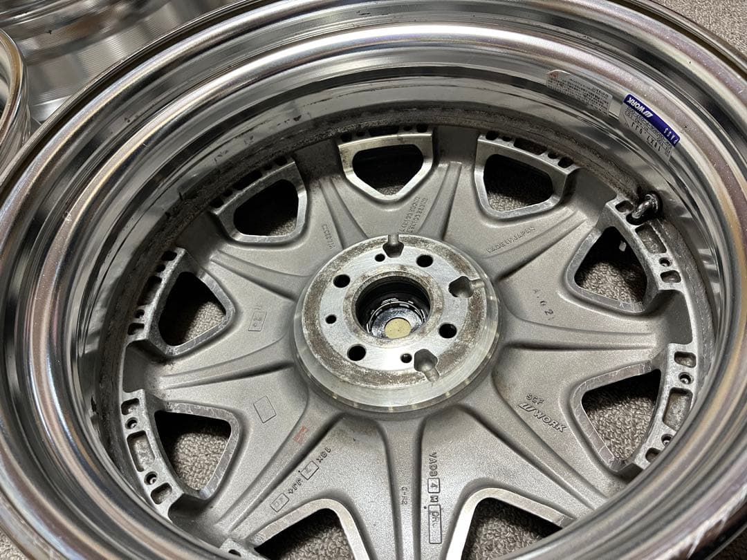 WORK ワーク　18インチ　ヴァリアンツァD3S ４本セット