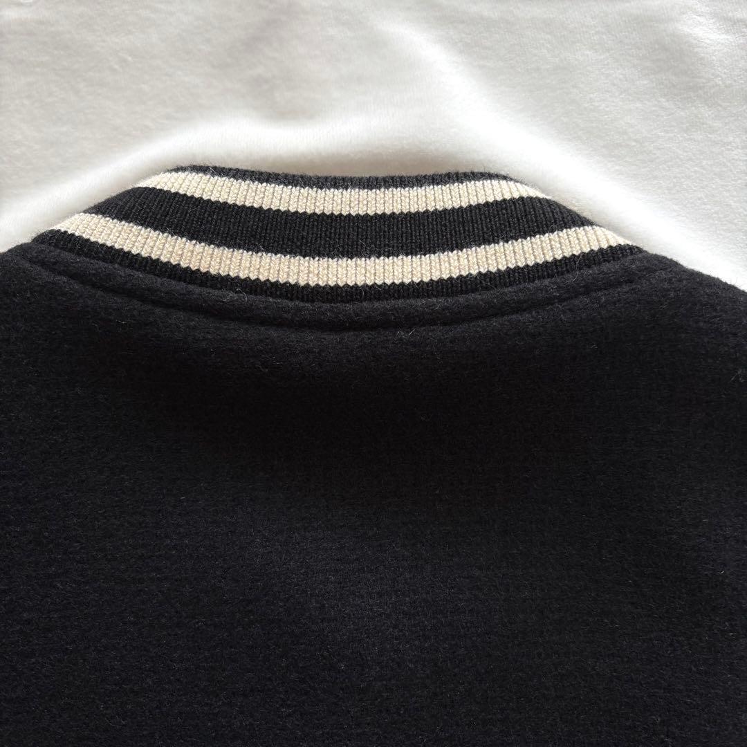 極美品☆スピックアンドスパン　スタンダード　スタジャン　ブラック　38