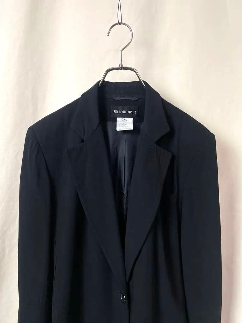 1990s Ann demeulemeesterロングテーラードジャケット本人期