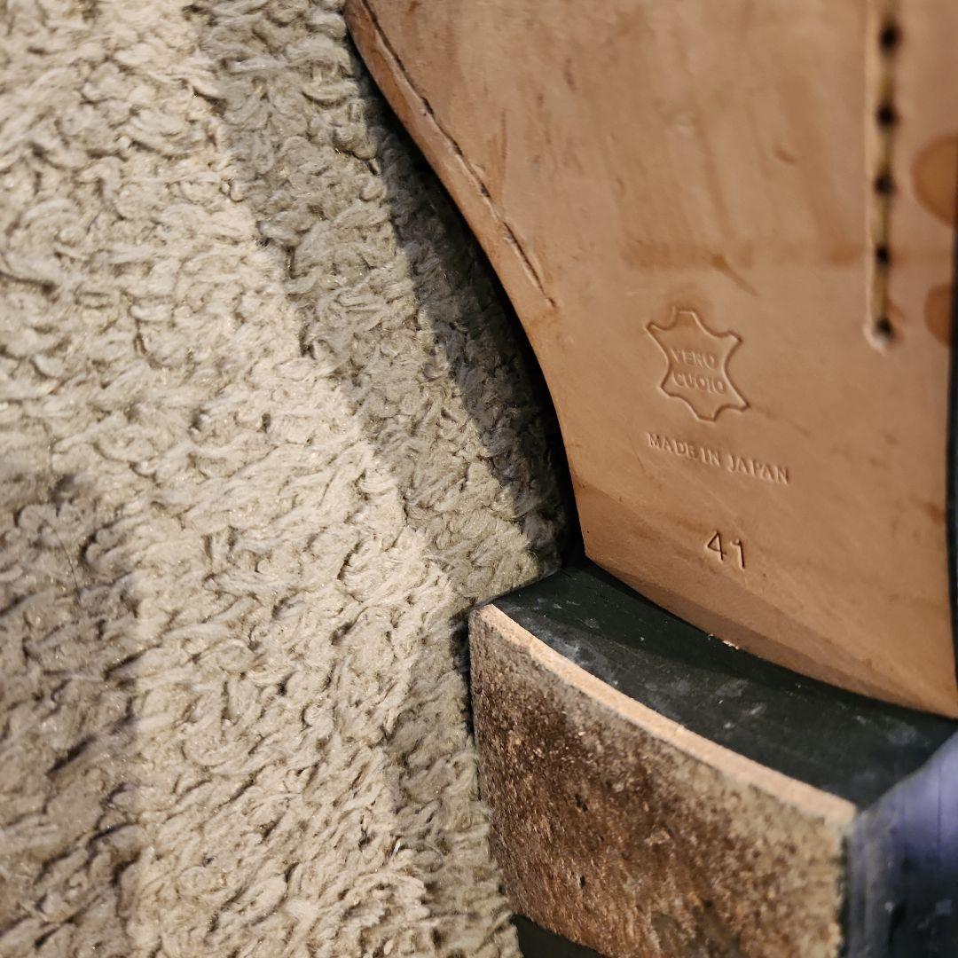 パドローネ　41　PADORONE　ブーツ　革　ブラック