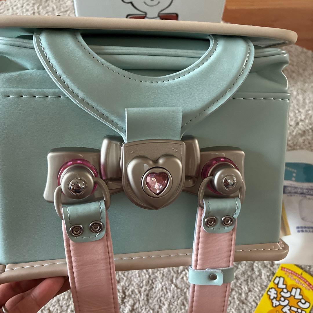 新品フィットちゃん　ランドセル　ブルー女の子