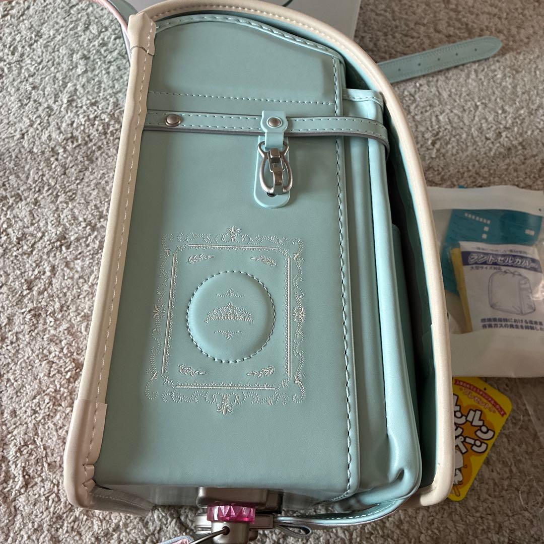 新品フィットちゃん　ランドセル　ブルー女の子