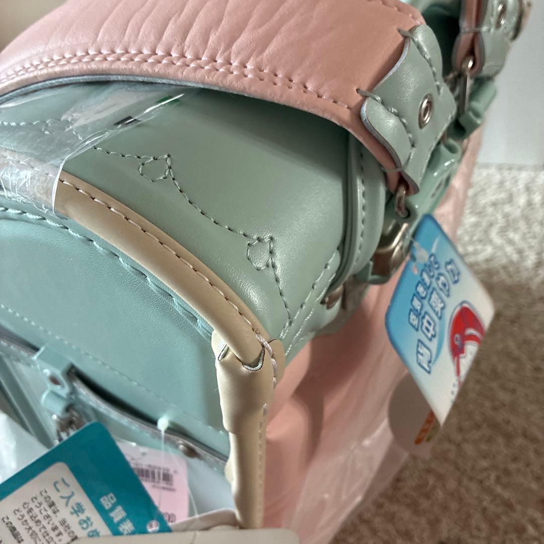 新品フィットちゃん　ランドセル　ブルー女の子