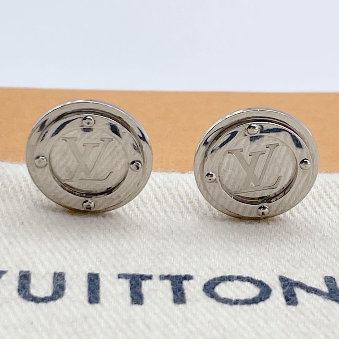 LOUIS VUITTON カフス　ブトン　ドゥ　マンシェット　LV モノグラム