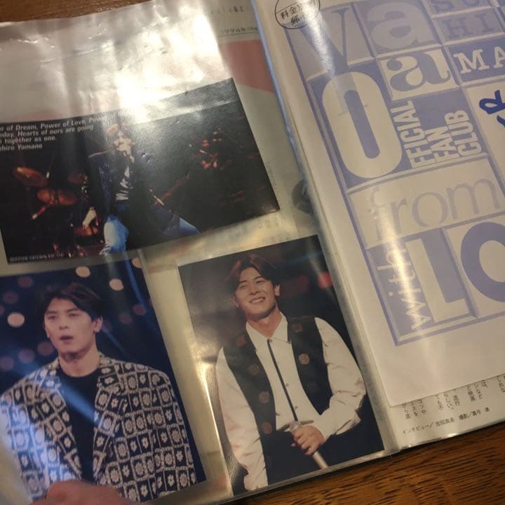 山根康弘ファン必見　雑誌・新聞切り抜き&ファンクラブ会報ファイリング2冊