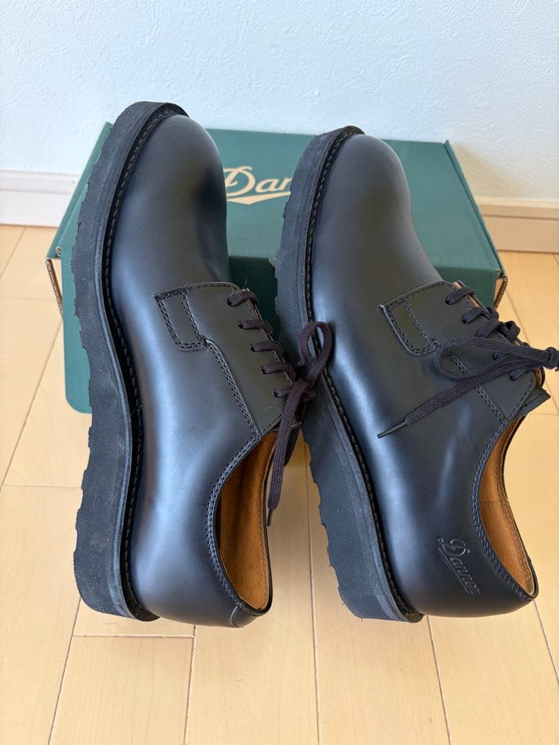 Danner 黒 ポストマンシューズ
